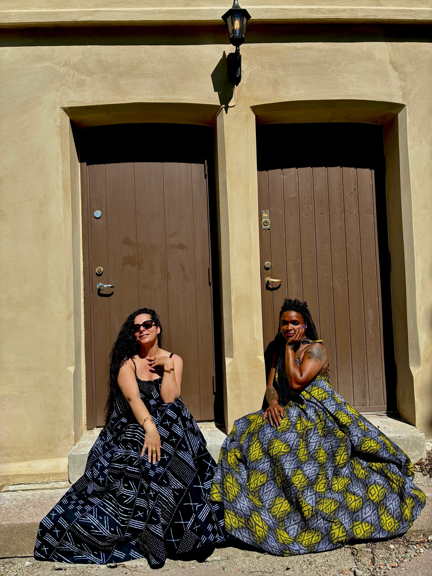 Xiluva Maxikjole Svart