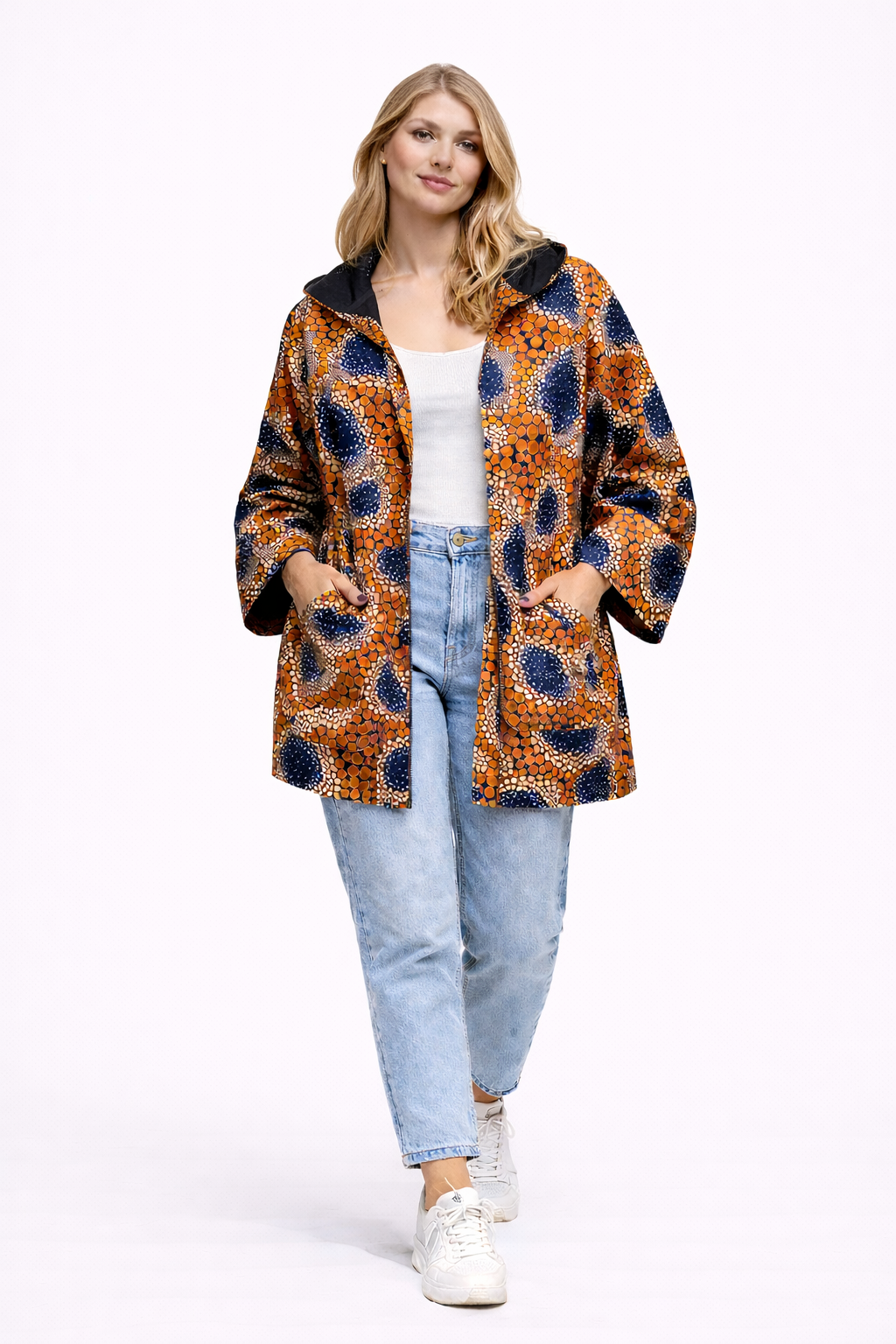 Fôret Kimono med Hette