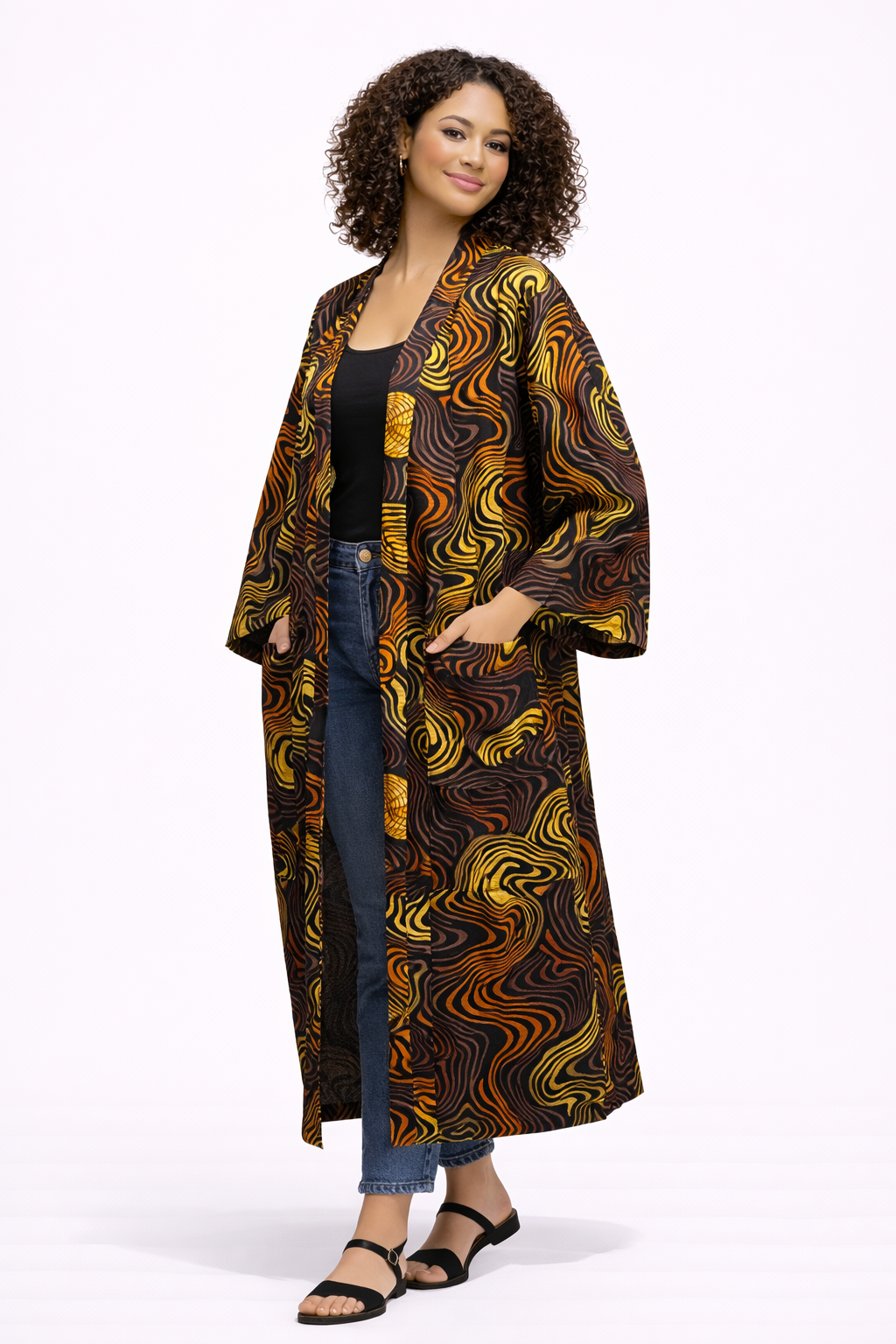 Ariazina Lang Kimono