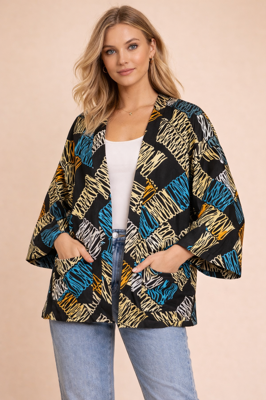 Ariazina Kort Kimono