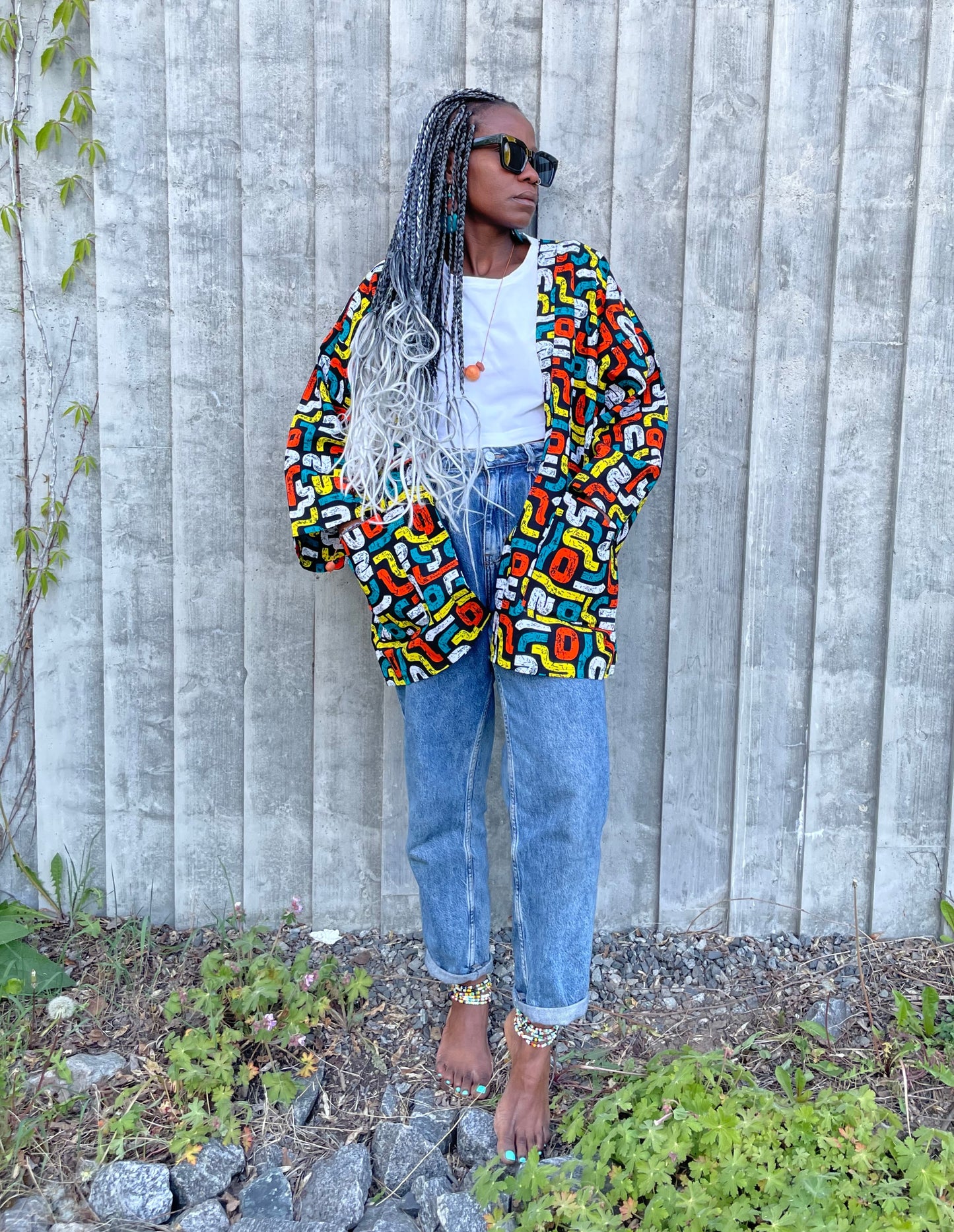 Ariazina kort kimono