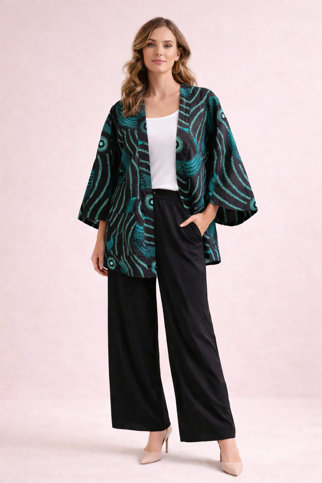 Ariazina Kort Kimono