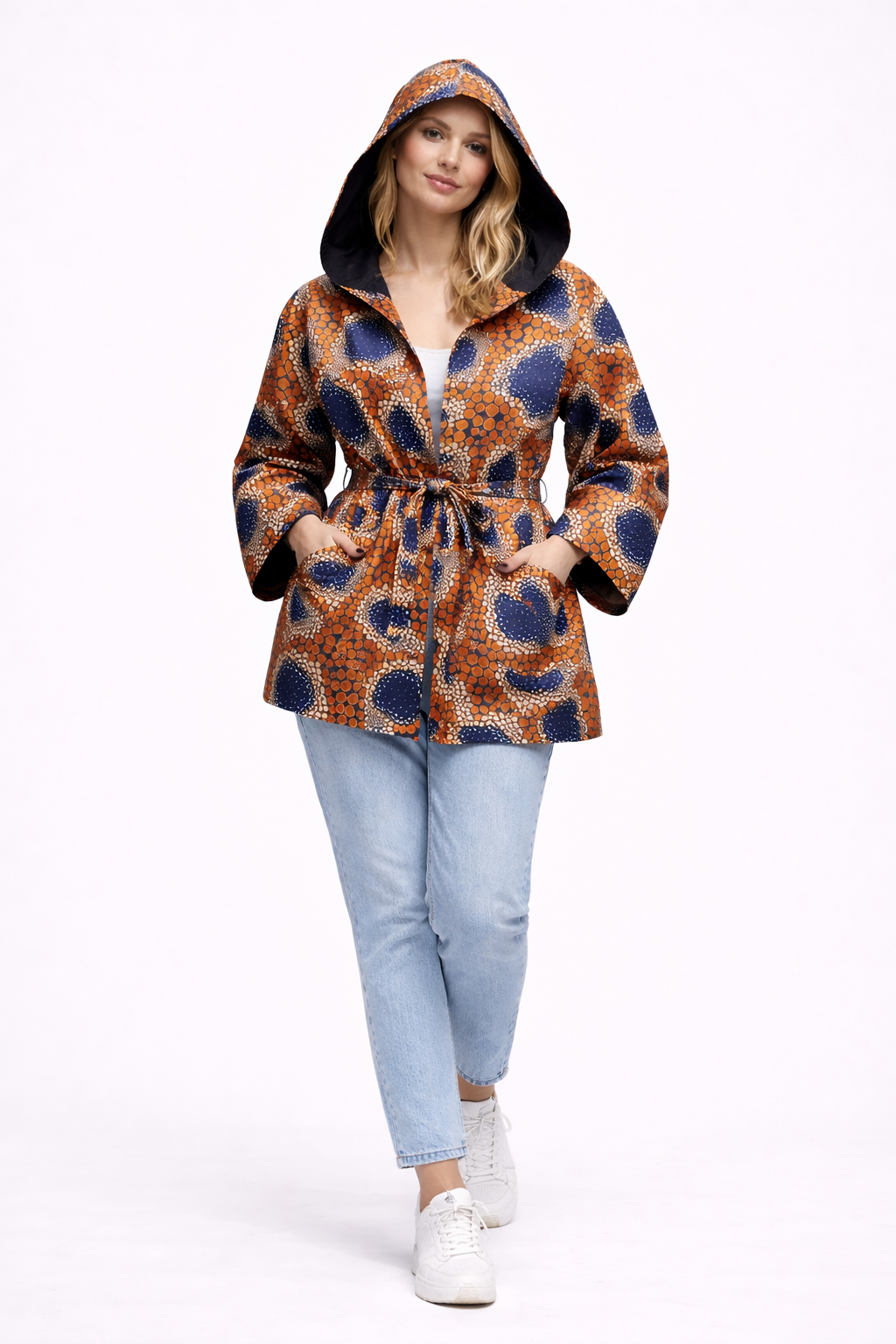 Fôret Kimono med Hette