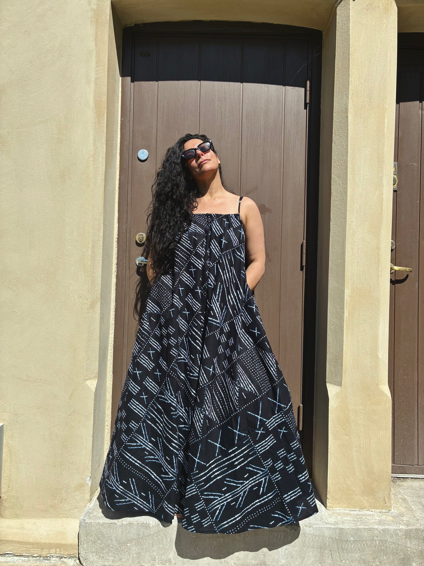 Xiluva Maxikjole Svart