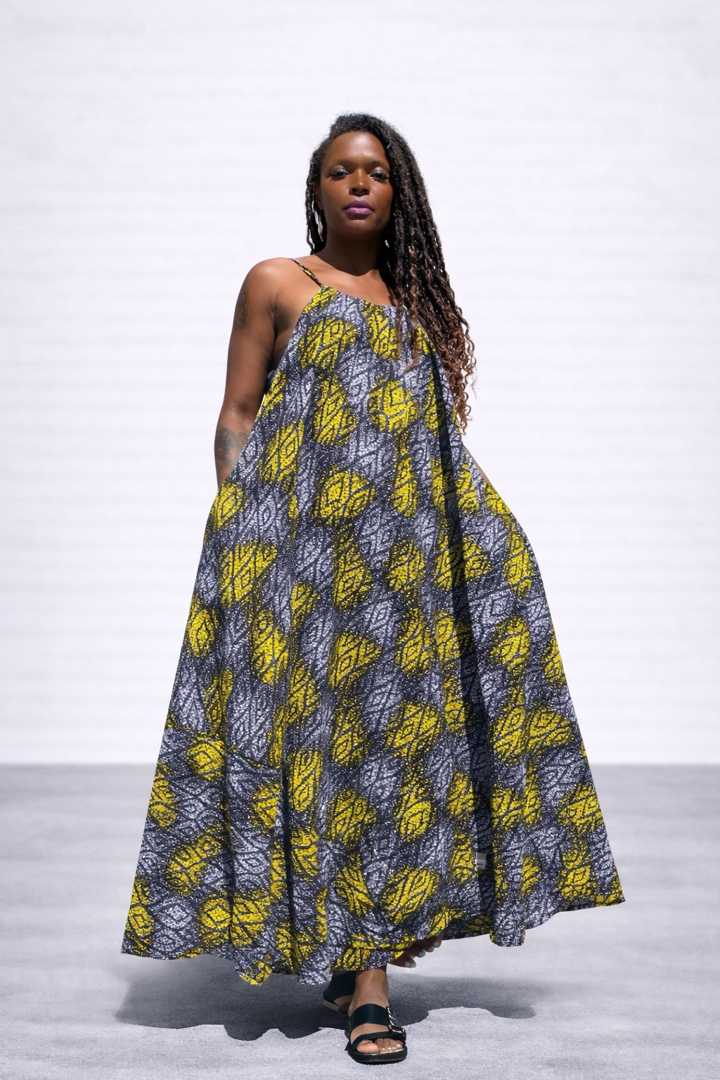 Xiluva Maxikjole Gull