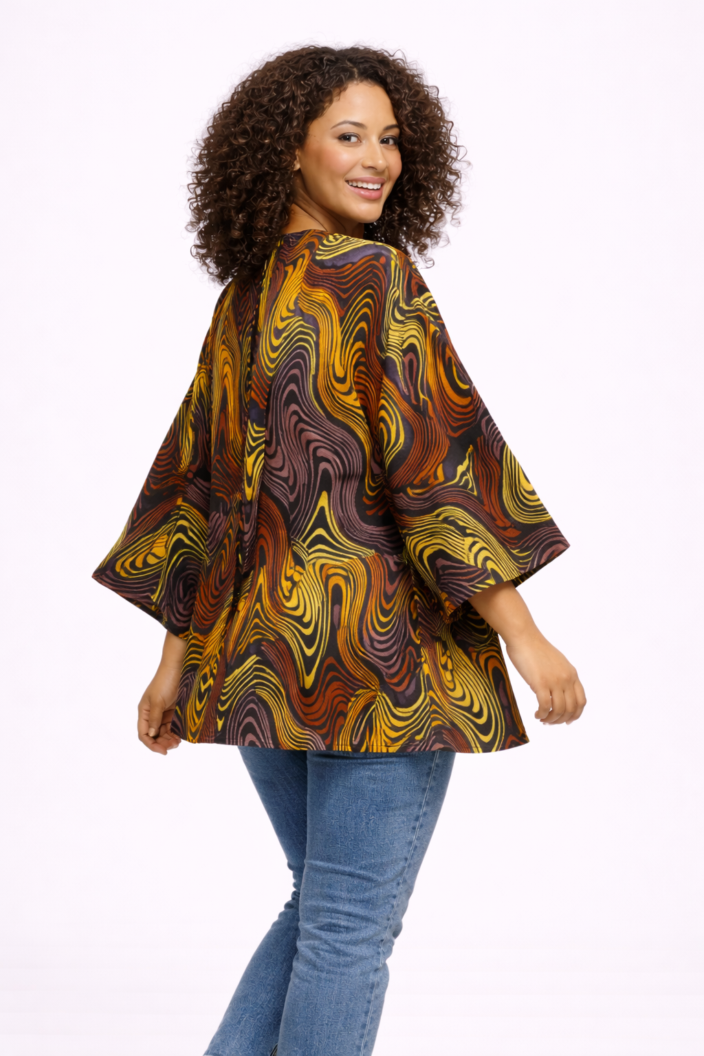 Ariazina Kort Kimono