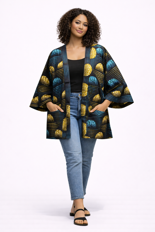 Ariazina kort Kimono