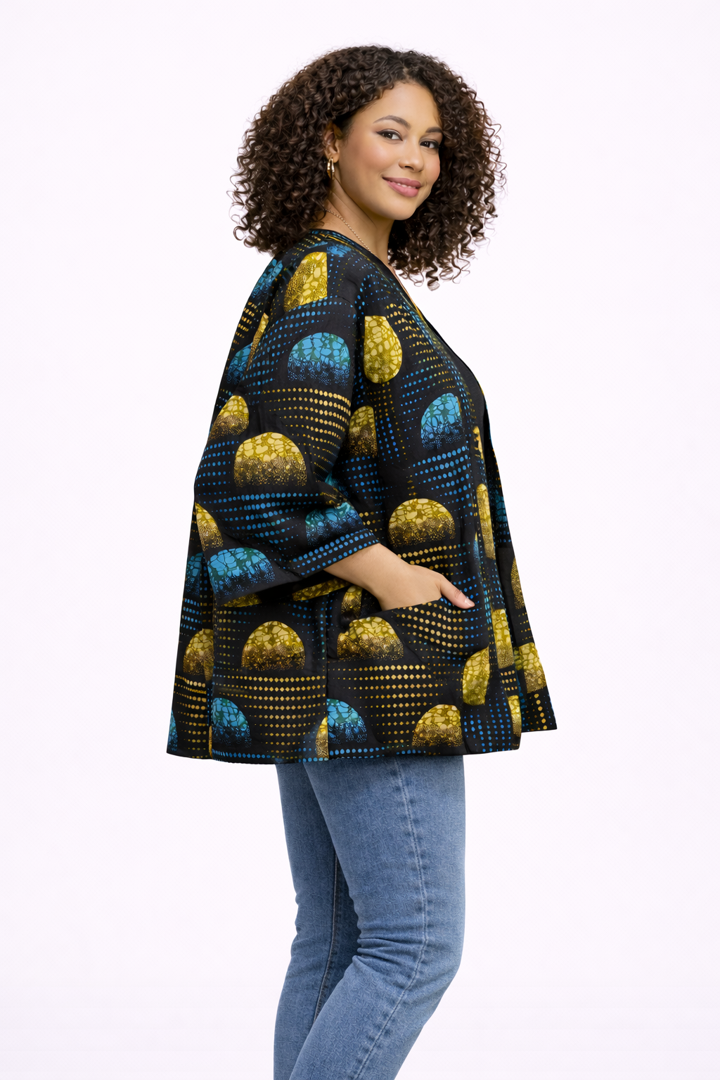 Ariazina kort Kimono