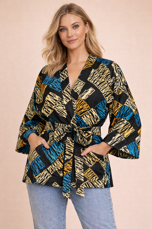 Ariazina Kort Kimono
